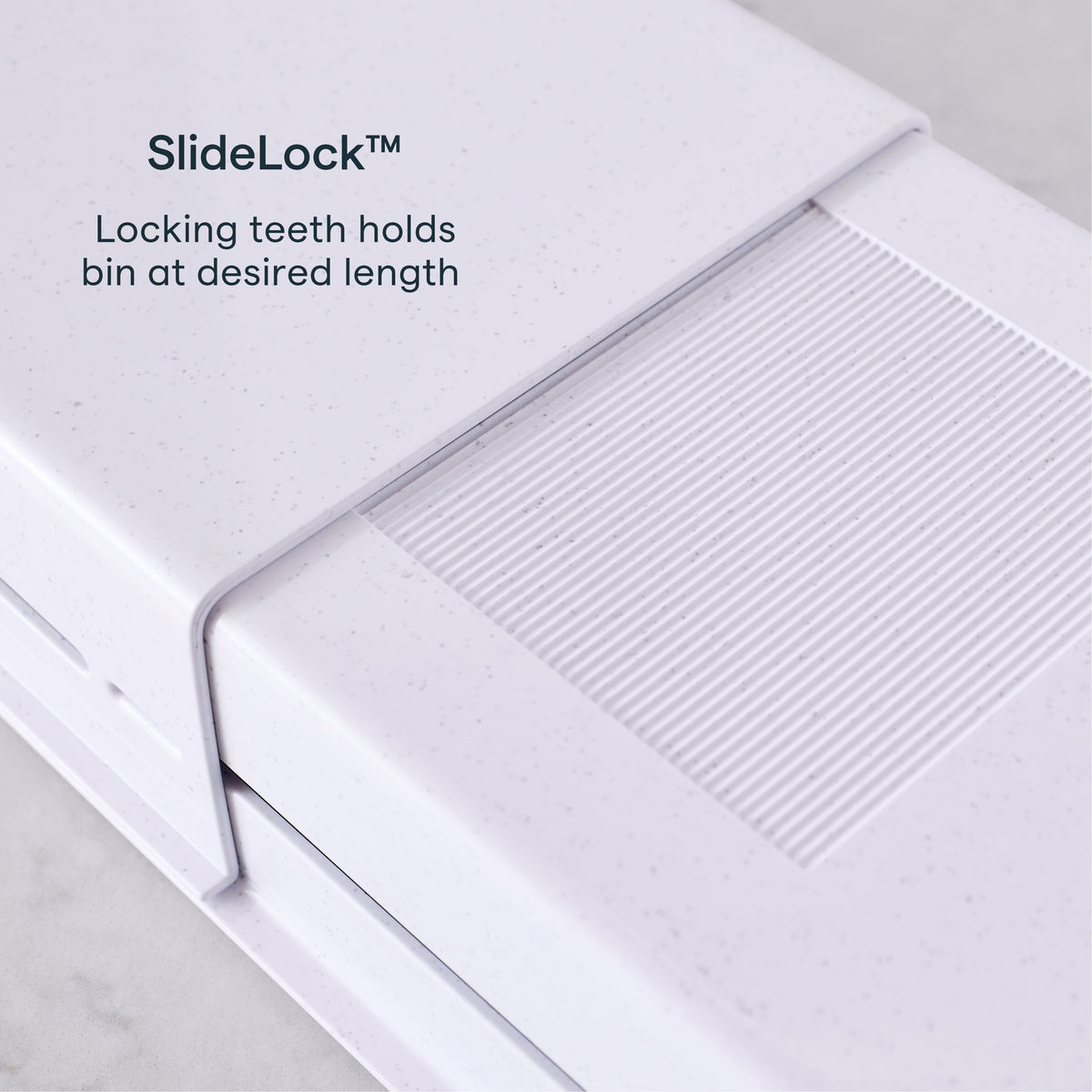 DrawerFit® Sliding Drawer Bin with SlideLock™ Technology