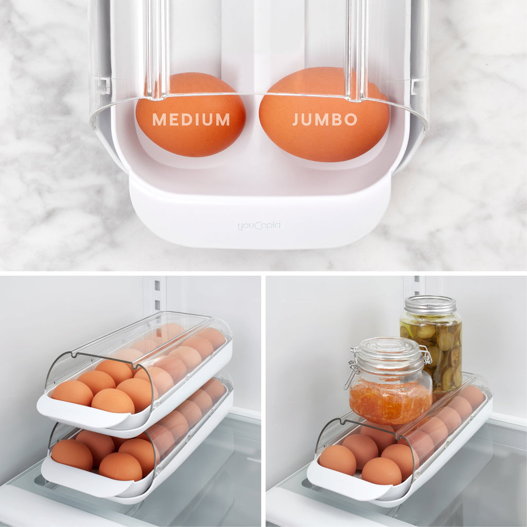 FridgeView™ Rolling Egg Holder