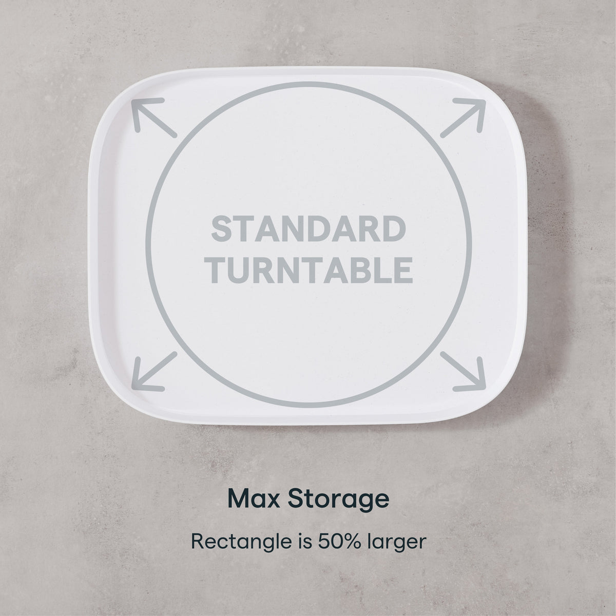 MagicTrack™ Rectangle Turntable