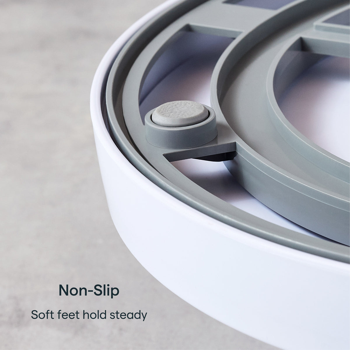 SmoothSpin™ Turntable with 3 Bins