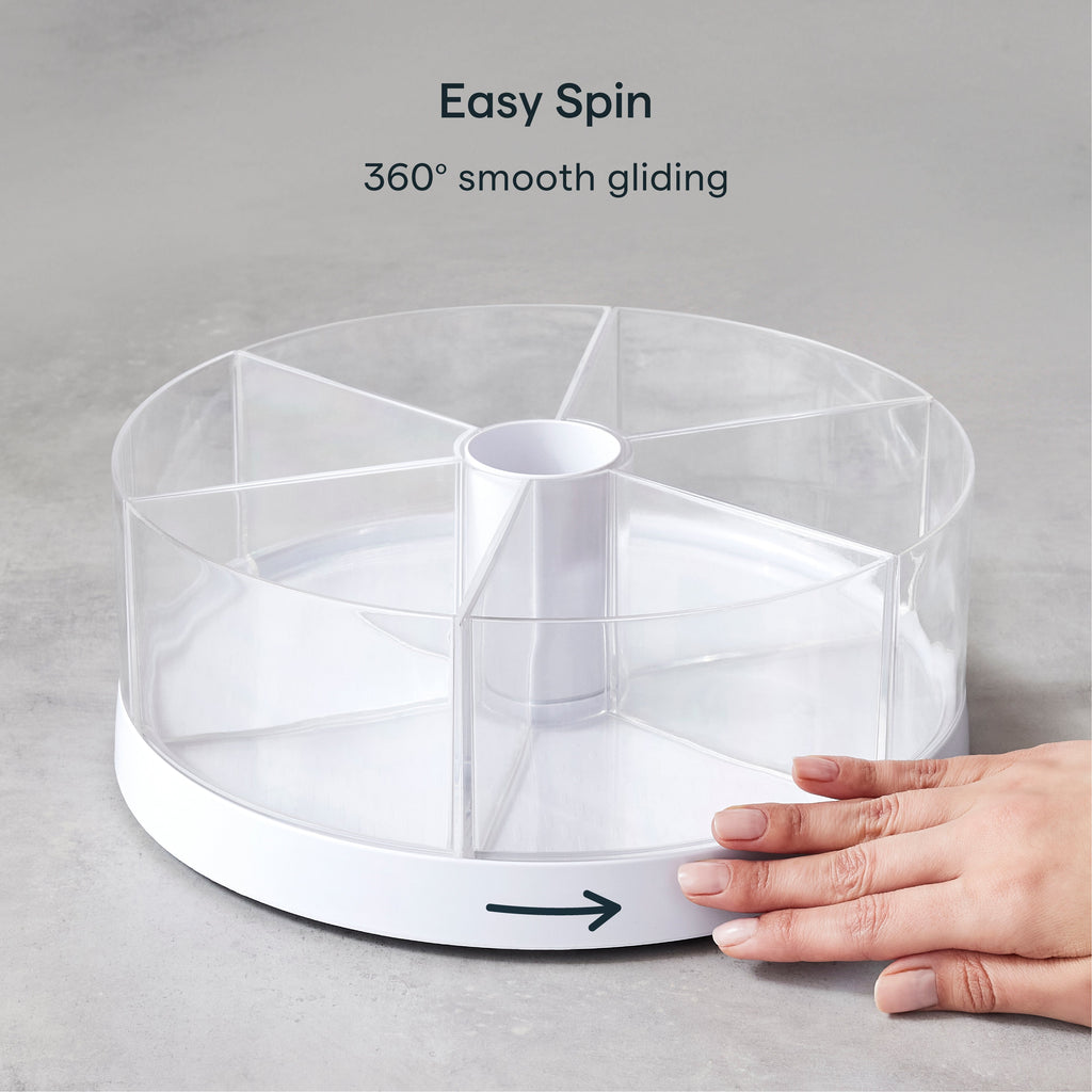 SmoothSpin™ Turntable with 6 Bins