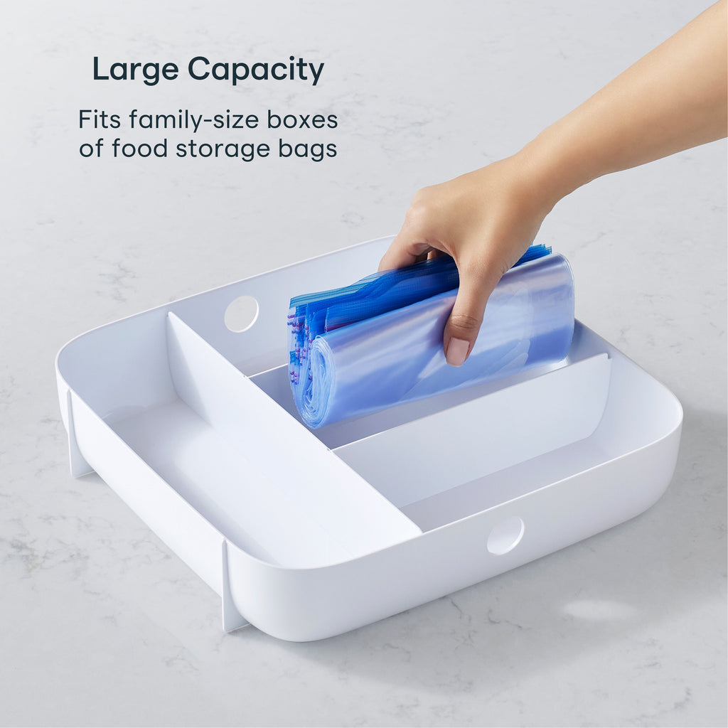 StoraBag™ Food Bag Dispenser, 4 Slot Large