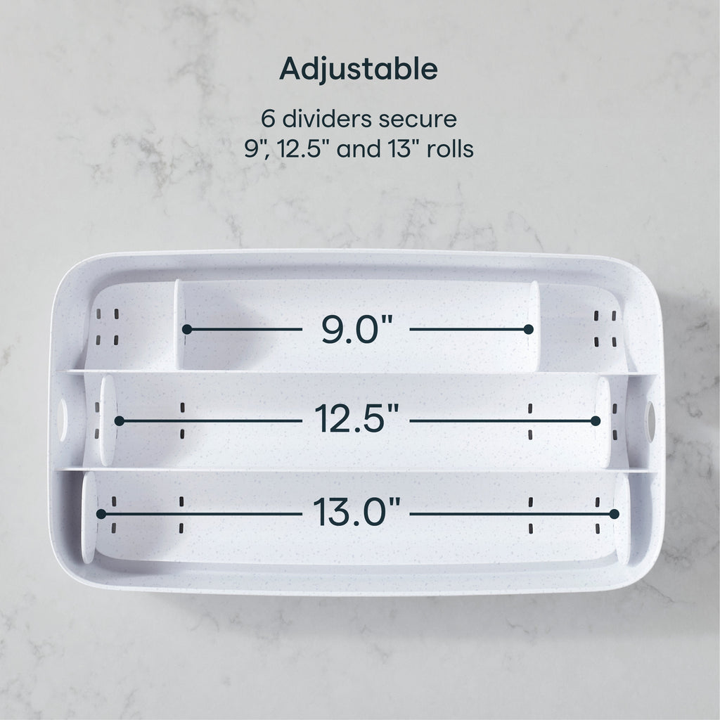 StoraRoll™ Food Wrap Dispenser, 3-in-1