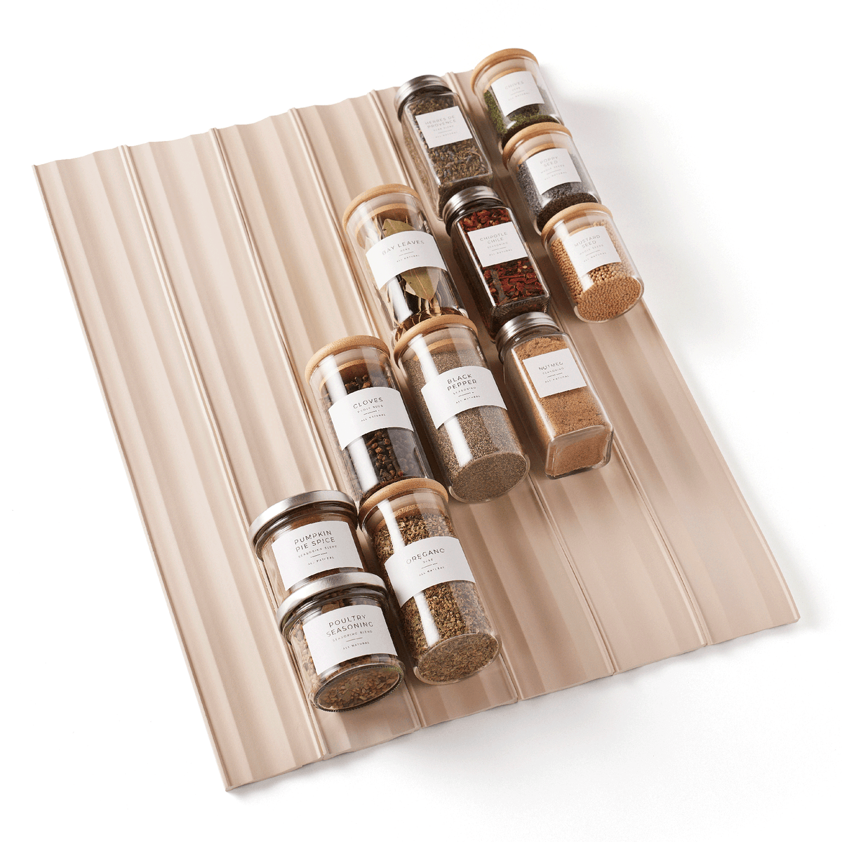 SpiceLiner® Spice Drawer Organizer, Sandstone